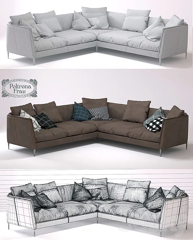 Poltrona Frau Bretagne 3D Model