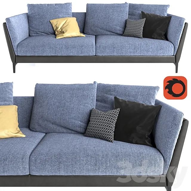 Poltrona Frau BRETAGNE 3DModel