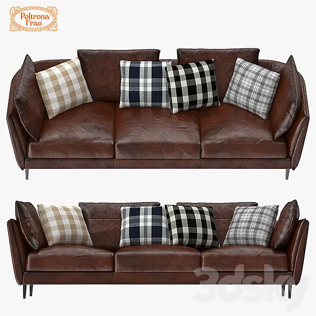 Poltrona Frau Bretagne 3D Model Poltrona Frau Bretagne 3D Model