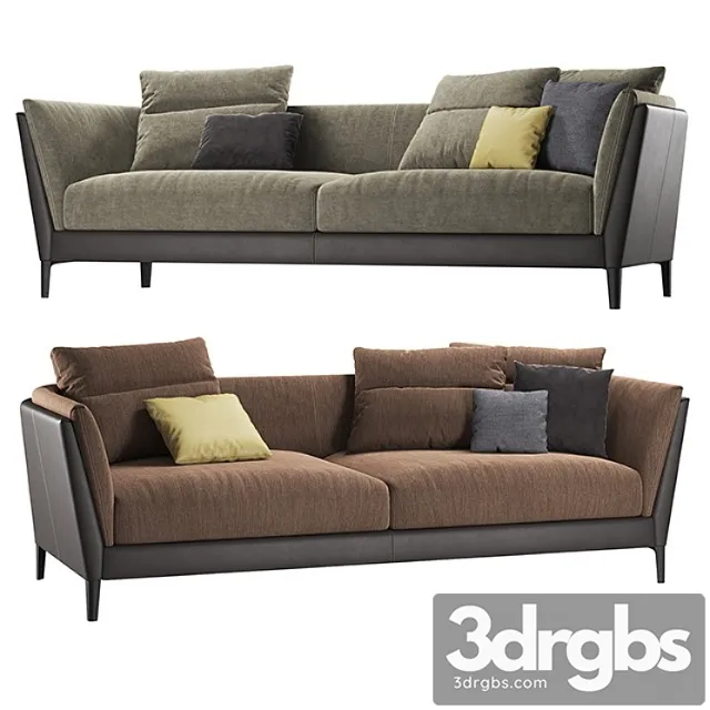 Poltrona frau – bretagne sofas 2 2 3D Model Download Poltrona frau – bretagne sofas 2 2 3D Model Download