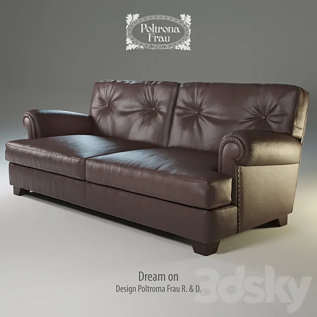 poltrona frau dream on 3D Model