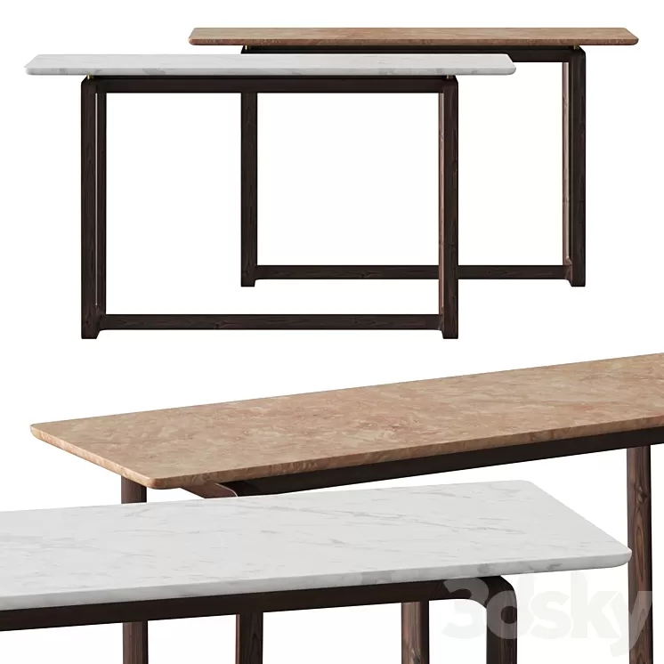 Poltrona Frau Fidelio Console Table 3D Model