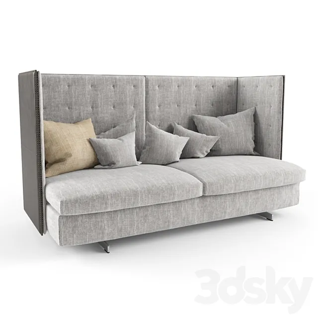 Poltrona Frau GRAN TORINO HB 3D Model