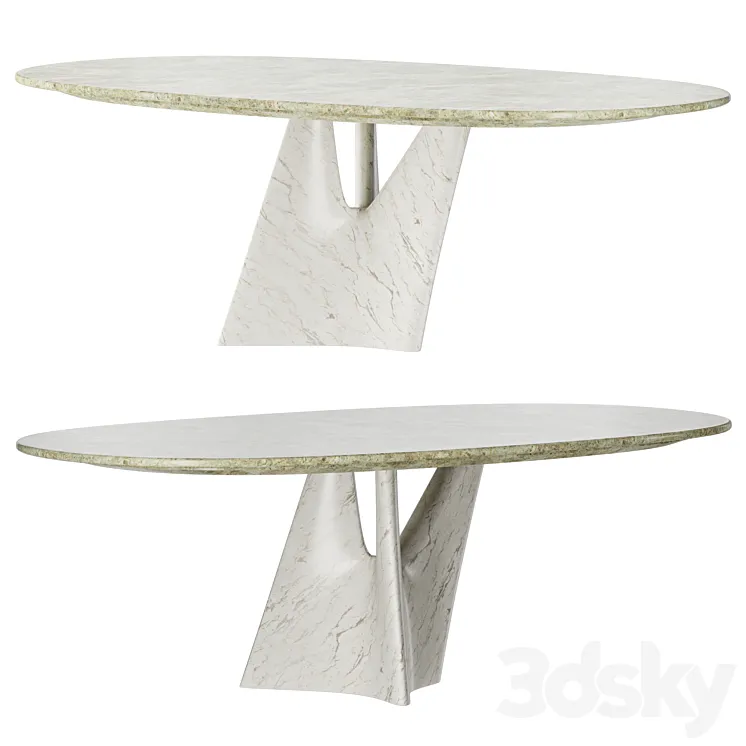 Poltrona Frau INFINITO | Table 3D Model Free Download