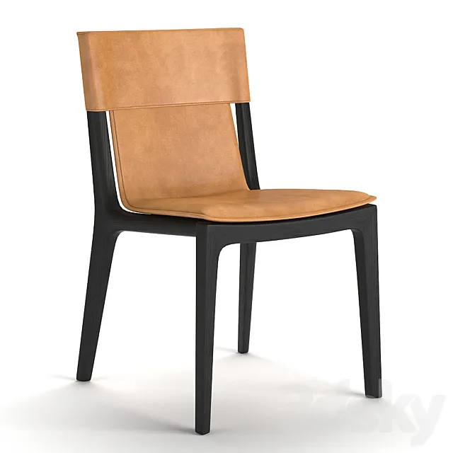 Poltrona Frau Isadora Chair 3D Model Poltrona Frau Isadora Chair 3D Model