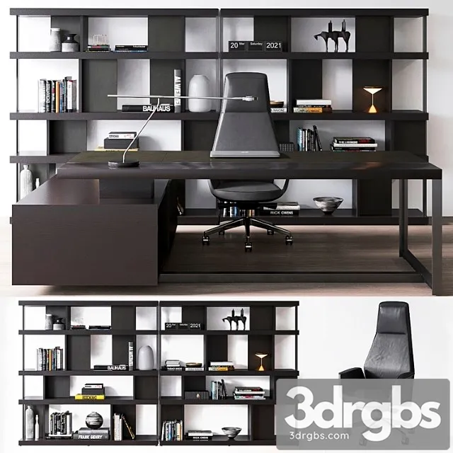 Poltrona frau jobs office set