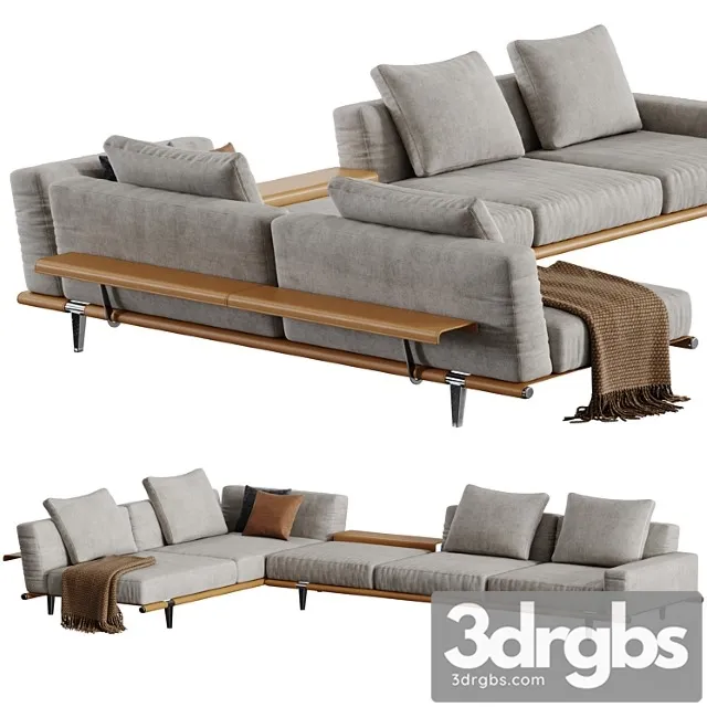 Poltrona frau let it be 2 3D Model Download Poltrona frau let it be 2 3D Model Download