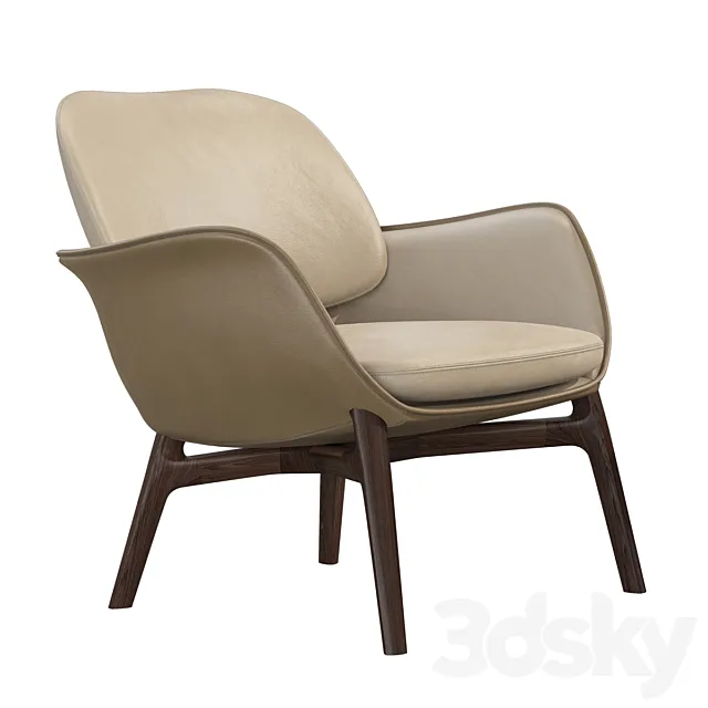 Poltrona Frau Martha armchair 3D Model