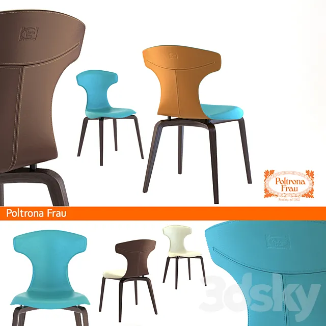 Poltrona Frau MONTERA 3DModel Poltrona Frau MONTERA 3DModel