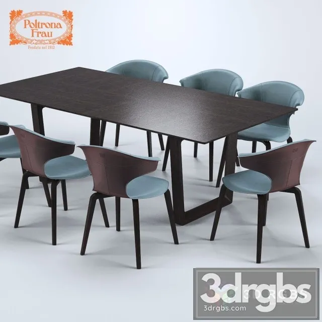 Poltrona Frau Montera Bolero 3D Model Download