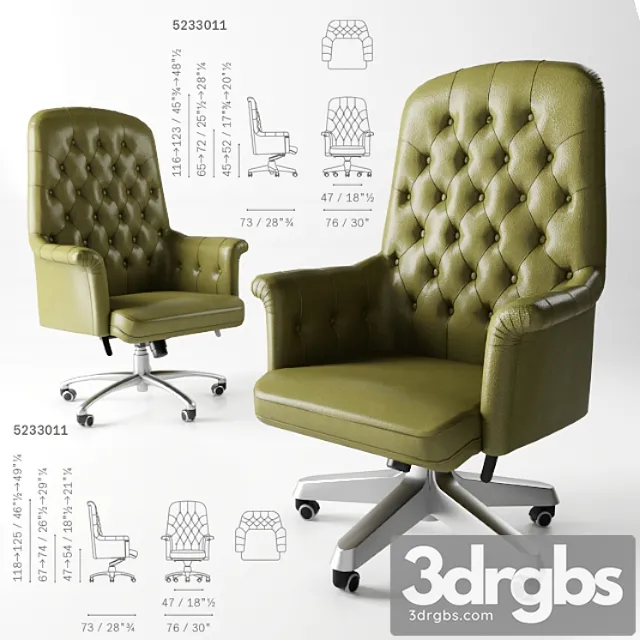 Poltrona frau oxford president