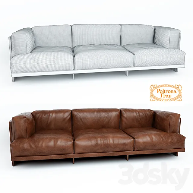 Poltrona Frau Polo 3DModel Poltrona Frau Polo 3DModel