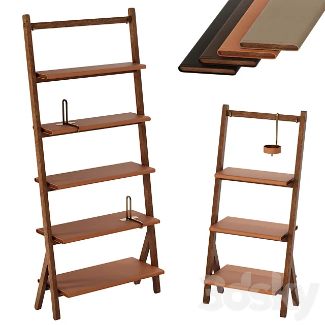 Poltrona Frau Ren Bookcase 3D Model Poltrona Frau Ren Bookcase 3D Model