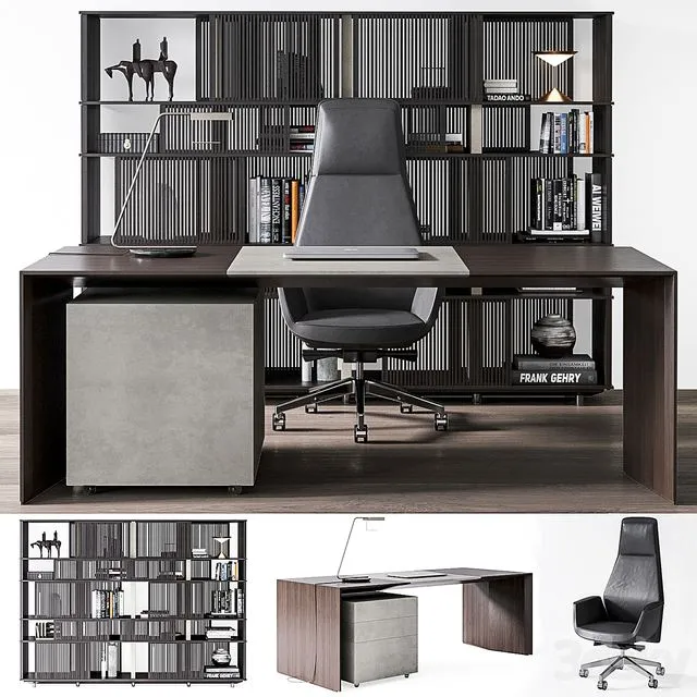 Poltrona Frau Workplace 3D Model