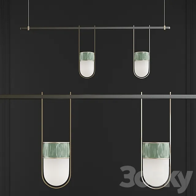 Poltrona Frau XI Pendant lamp 3DModel