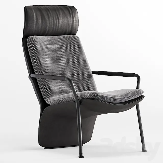 Poltrona_Frau_Arabesque 3DModel Poltrona_Frau_Arabesque 3DModel