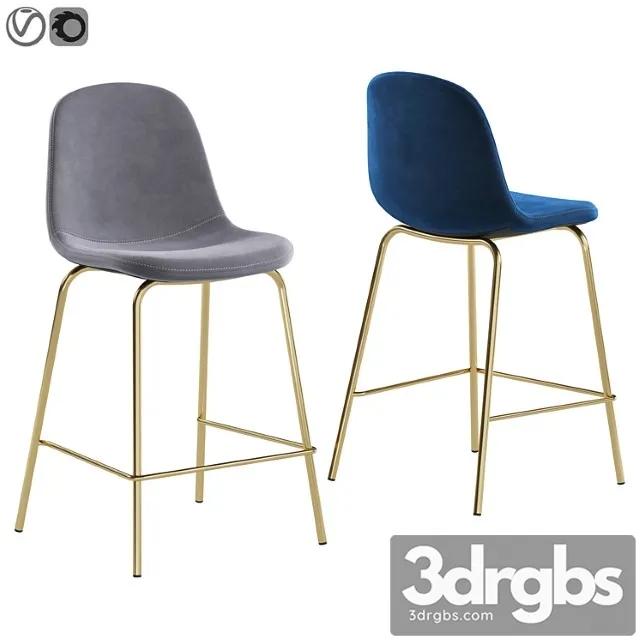 Polubarnyi Stul Valensiia 3D Model Download Polubarnyi Stul Valensiia 3D Model Download