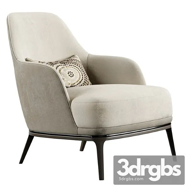 Poly M Kreslo 3D Model Download