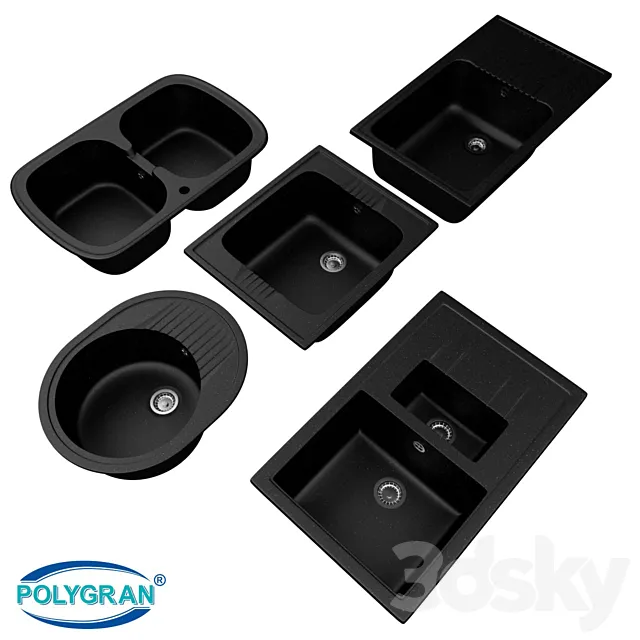 POLYGRAN set 4 3D Model POLYGRAN set 4 3D Model