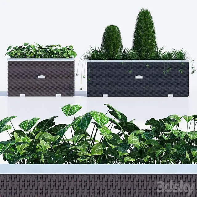 Polyrattan one 3D Model Polyrattan one 3D Model