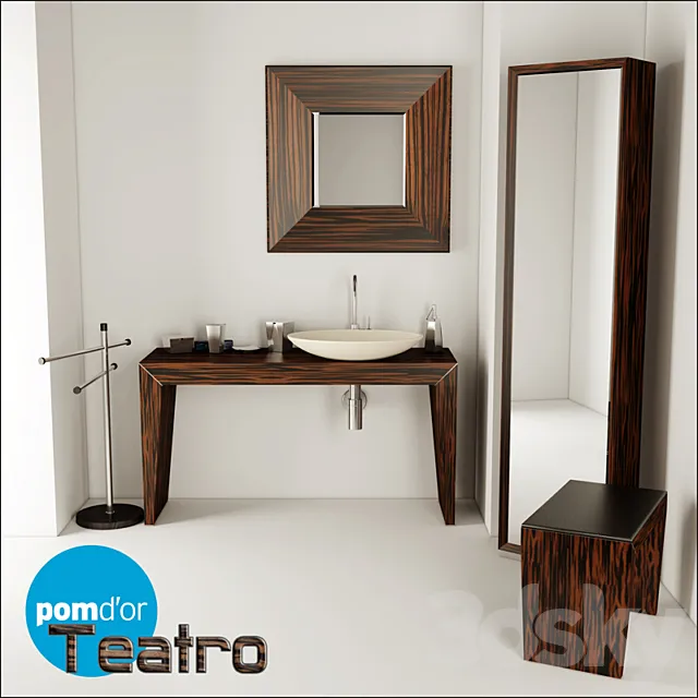 Pom’Dor _ Teatro 3D Model Pom’Dor _ Teatro 3D Model