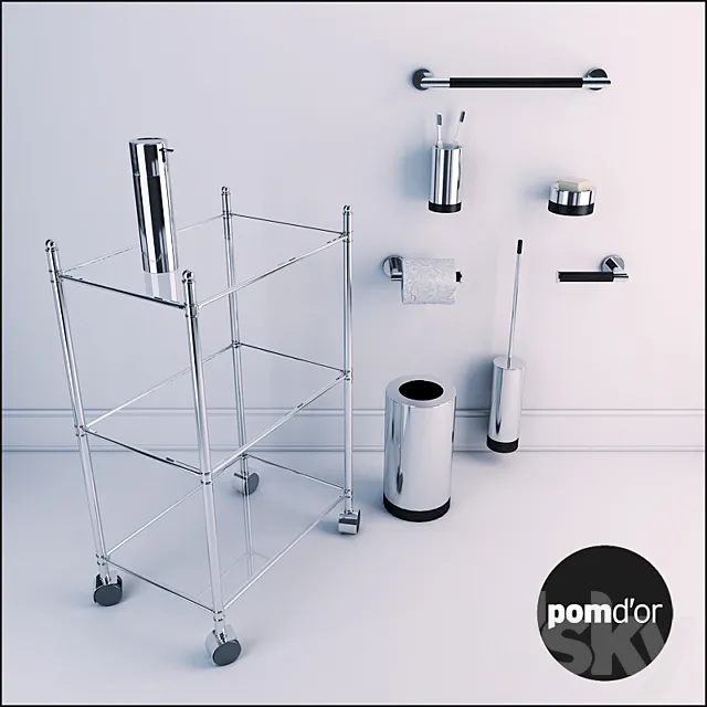 Pom’Dor accessories-K2. Dina. Micra 3DModel Pom’Dor accessories-K2. Dina. Micra 3DModel