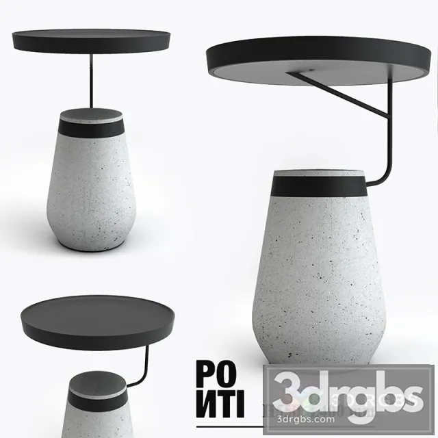 Ponti Table 3D Model Download Ponti Table 3D Model Download