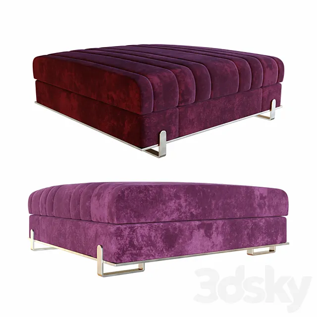 Poof Collection Grand 3D Model Poof Collection Grand 3D Model