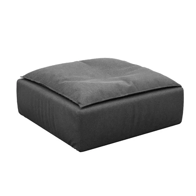 Poof Contemporary ottoman PAPEETE 3D Model Poof Contemporary ottoman PAPEETE 3D Model
