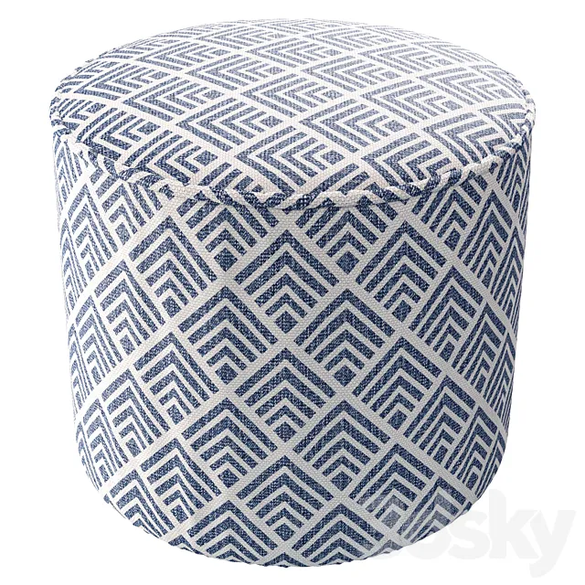 Poof hill round 3D Model Poof hill round 3D Model