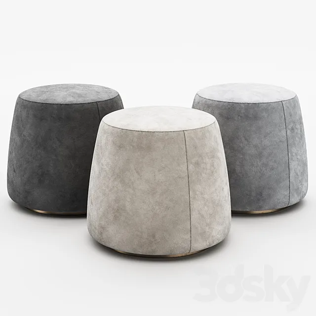 Poof in the hallway 3D Model Poof in the hallway 3D Model