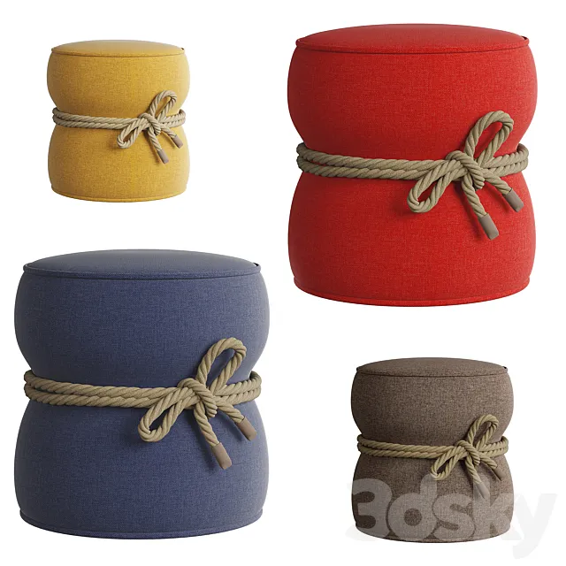 Poof Jamni Kiton 3DModel Poof Jamni Kiton 3DModel