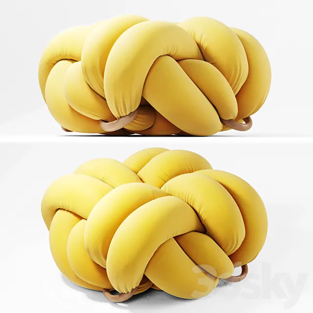 poof knot 3D Model poof knot 3D Model