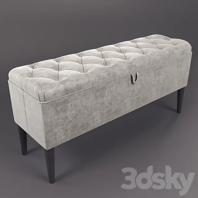 Poof long “classic” 3D Model Poof long “classic” 3D Model