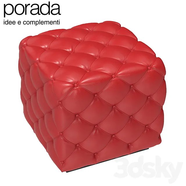 Poof Porada Alcide 3DModel Poof Porada Alcide 3DModel