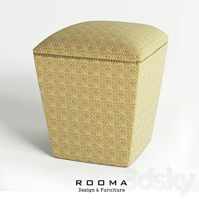 Poof Zip Rooma Design 3D Model Poof Zip Rooma Design 3D Model