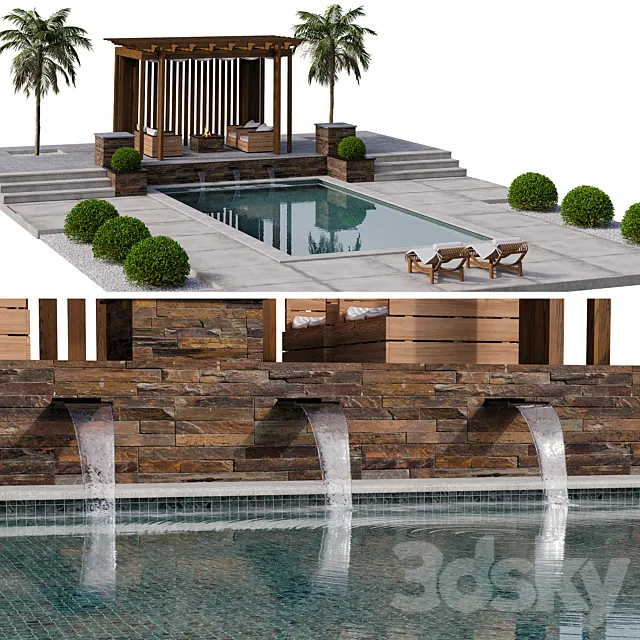 Pool 18 3D Model