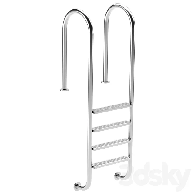 Pool ladder 3D Model