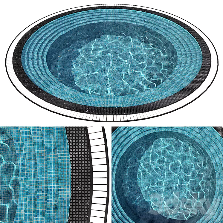 POOL NO53 3D Model POOL NO53 3D Model