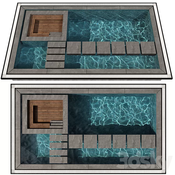 POOL NO72 3D Model
