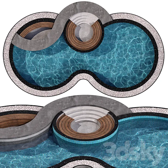 POOL NO73 3D Model