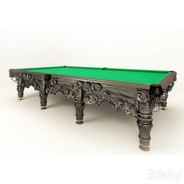 Pool table 3D Model