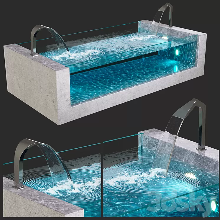 Pool waterfalls: Aquaviva Victoria Aquaviva Gusak 3D Model Pool waterfalls: Aquaviva Victoria Aquaviva Gusak 3D Model