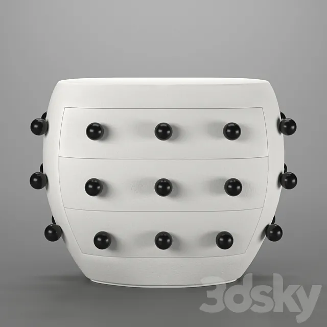 POP COMMODE by Kelly Wearstler 3D Model POP COMMODE by Kelly Wearstler 3D Model