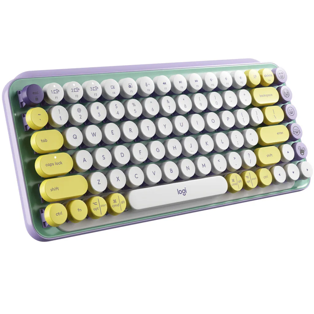Pop Keys Wireless Keyboard Daydream by Logitech