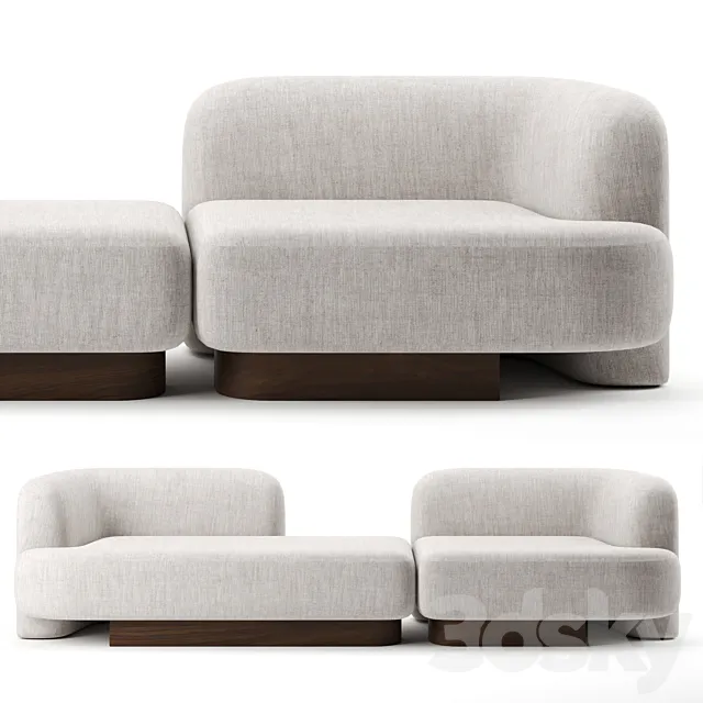 POP sofa by Christophe Delcourt 3D Model