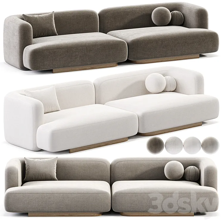 POP SOFA PROGRAM 04 3D Model Free Download