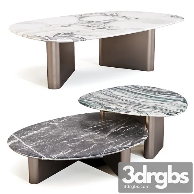 Porada 2022 Callisto Coffee And Side Table 3D Model Download Porada 2022 Callisto Coffee And Side Table 3D Model Download