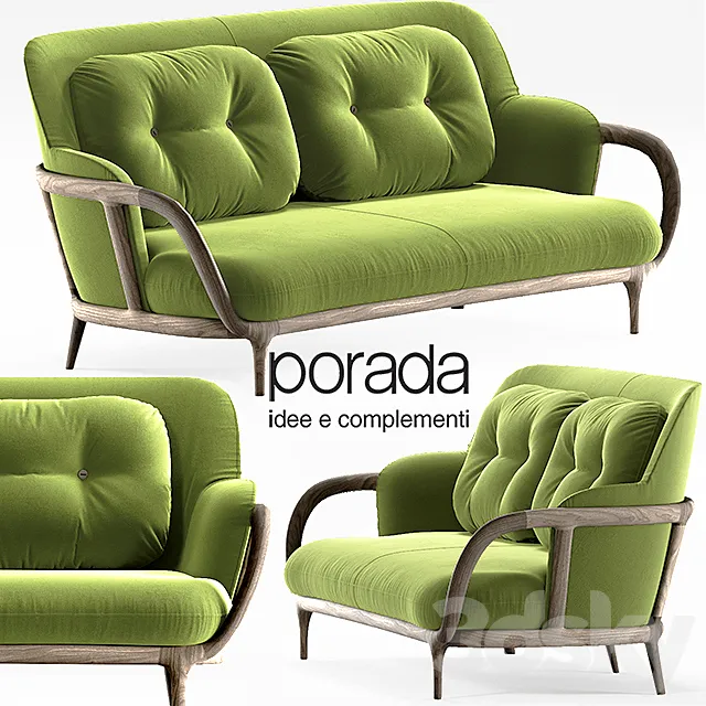 Porada Allison 3D Model