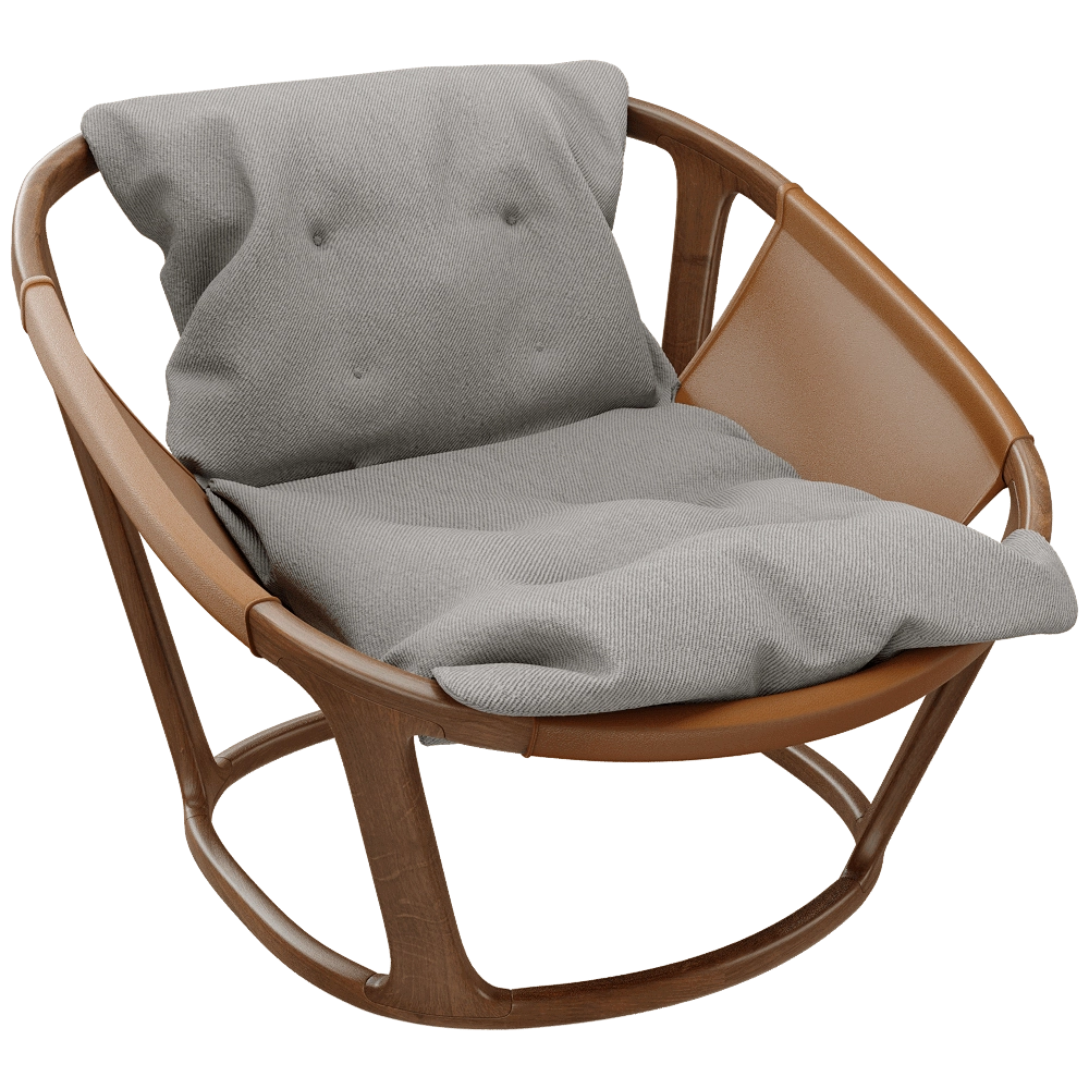 Porada – Armchair Amarantha 3D Model